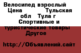 Велосипед взрослый 29 › Цена ­ 3 500 - Тульская обл., Тула г. Спортивные и туристические товары » Другое   